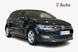 musta Volkswagen Polo 2012 kuva 1.