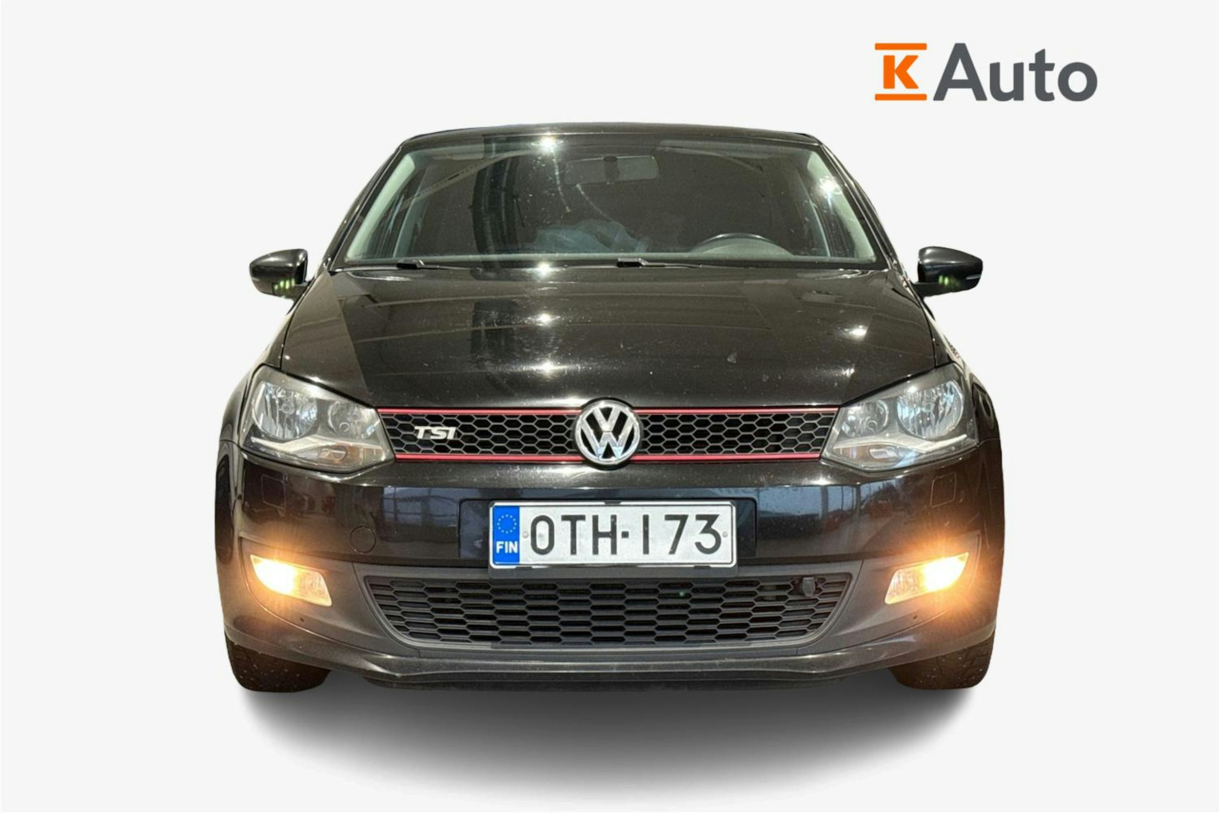 musta Volkswagen Polo 2012 kuva 5.