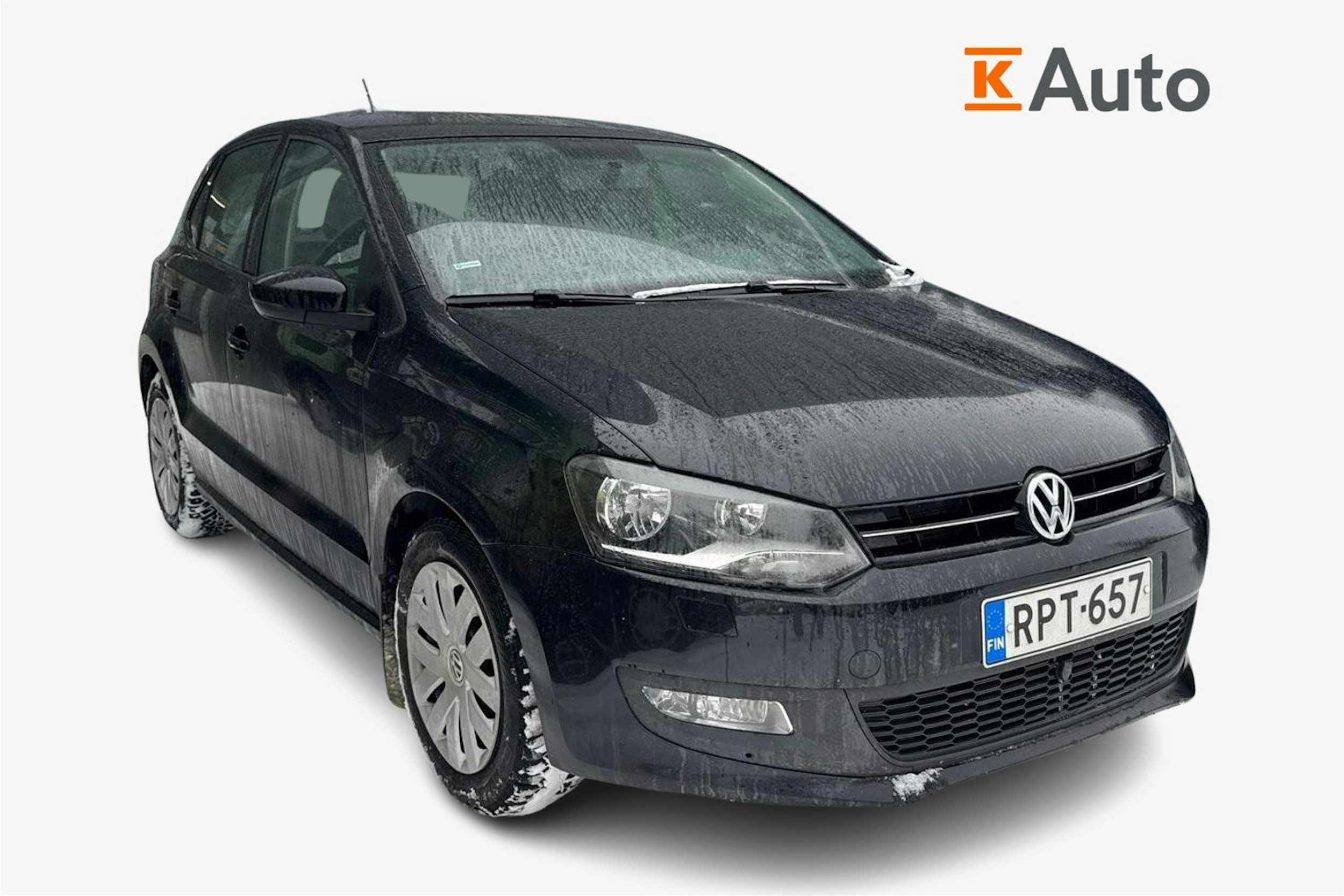 musta Volkswagen Polo 2012 kuva 1.