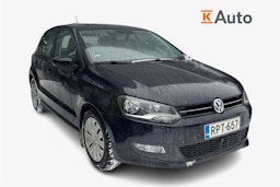musta Volkswagen Polo 2012 kuva 1.