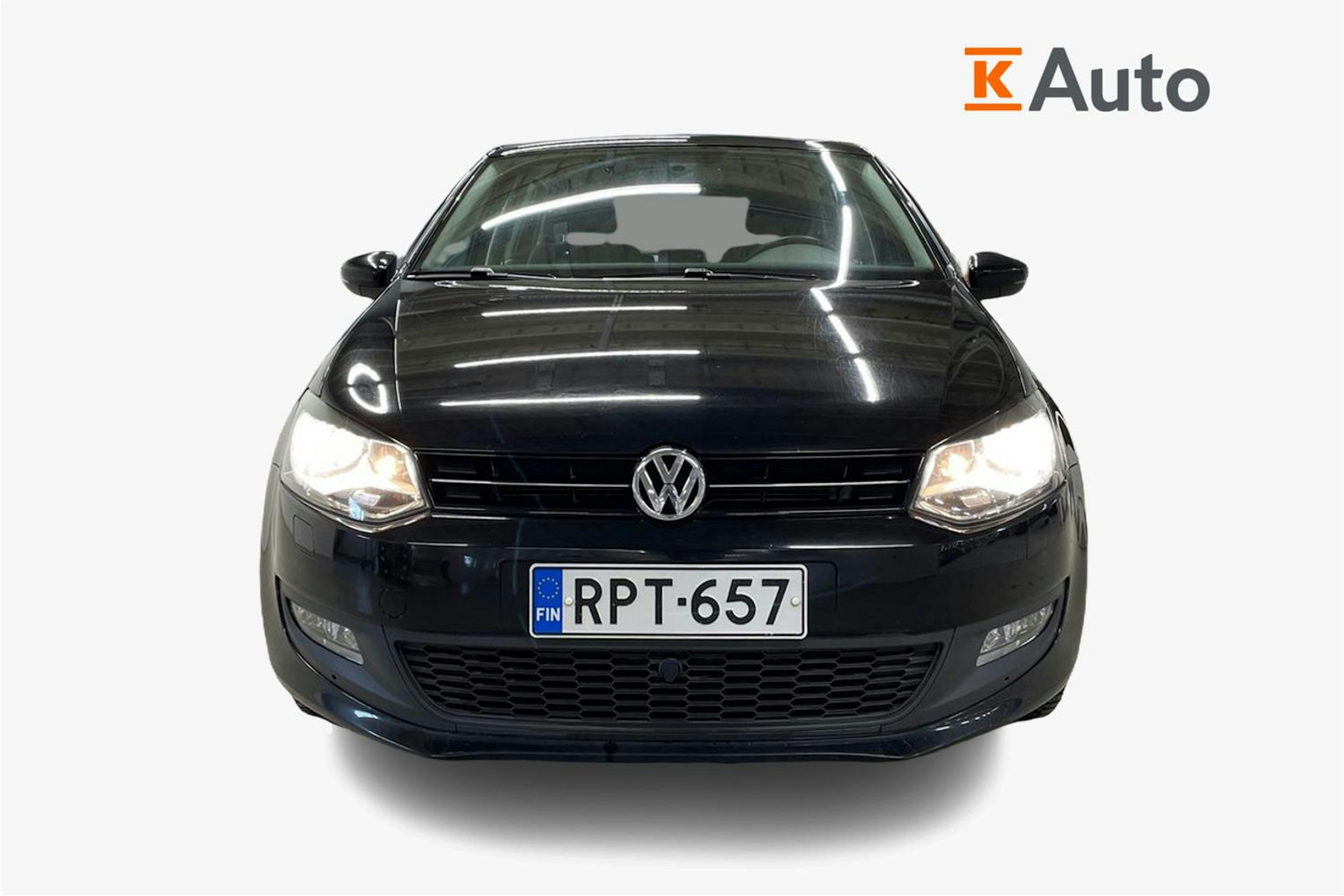 musta Volkswagen Polo 2012 kuva 5.