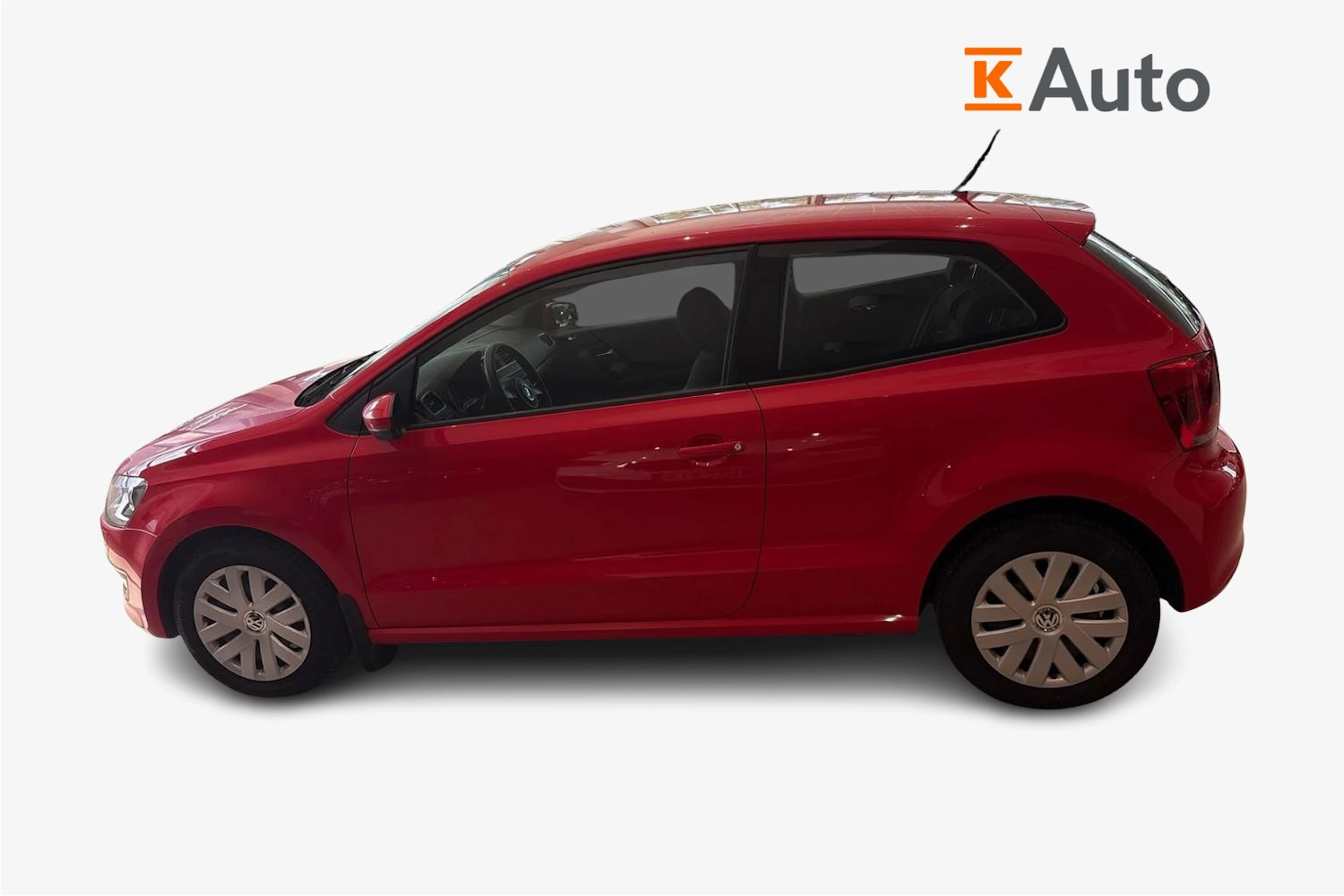 punainen Volkswagen Polo 2012 kuva 5.