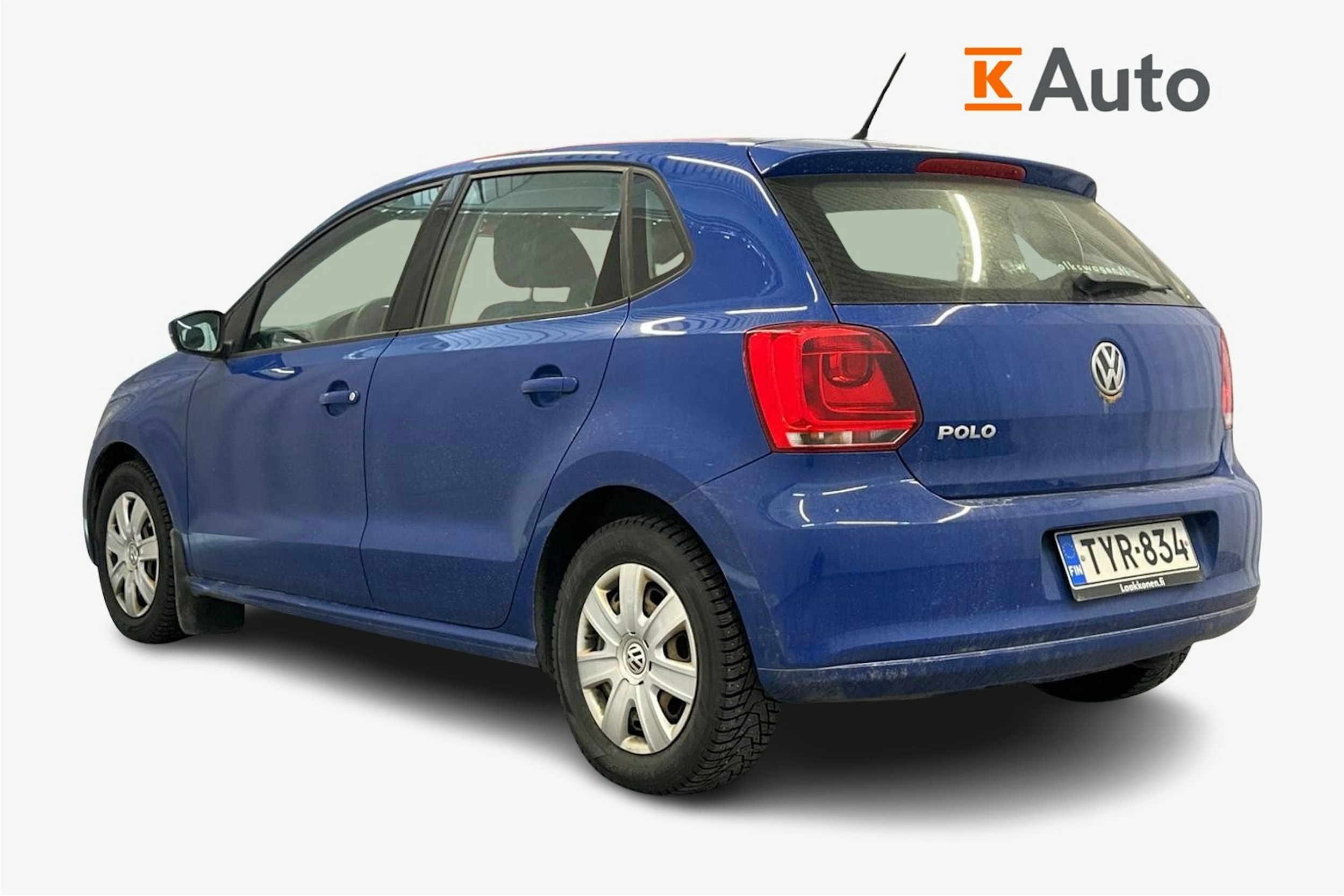 sininen Volkswagen Polo 2012 kuva 2.