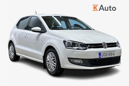 valkoinen Volkswagen Polo 2012 kuva 1.