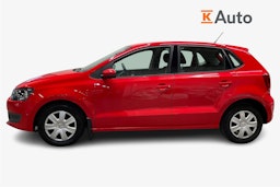 Punainen Volkswagen POLO 2012 kuva 6.