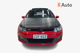 Punainen Volkswagen POLO 2012 kuva 4.