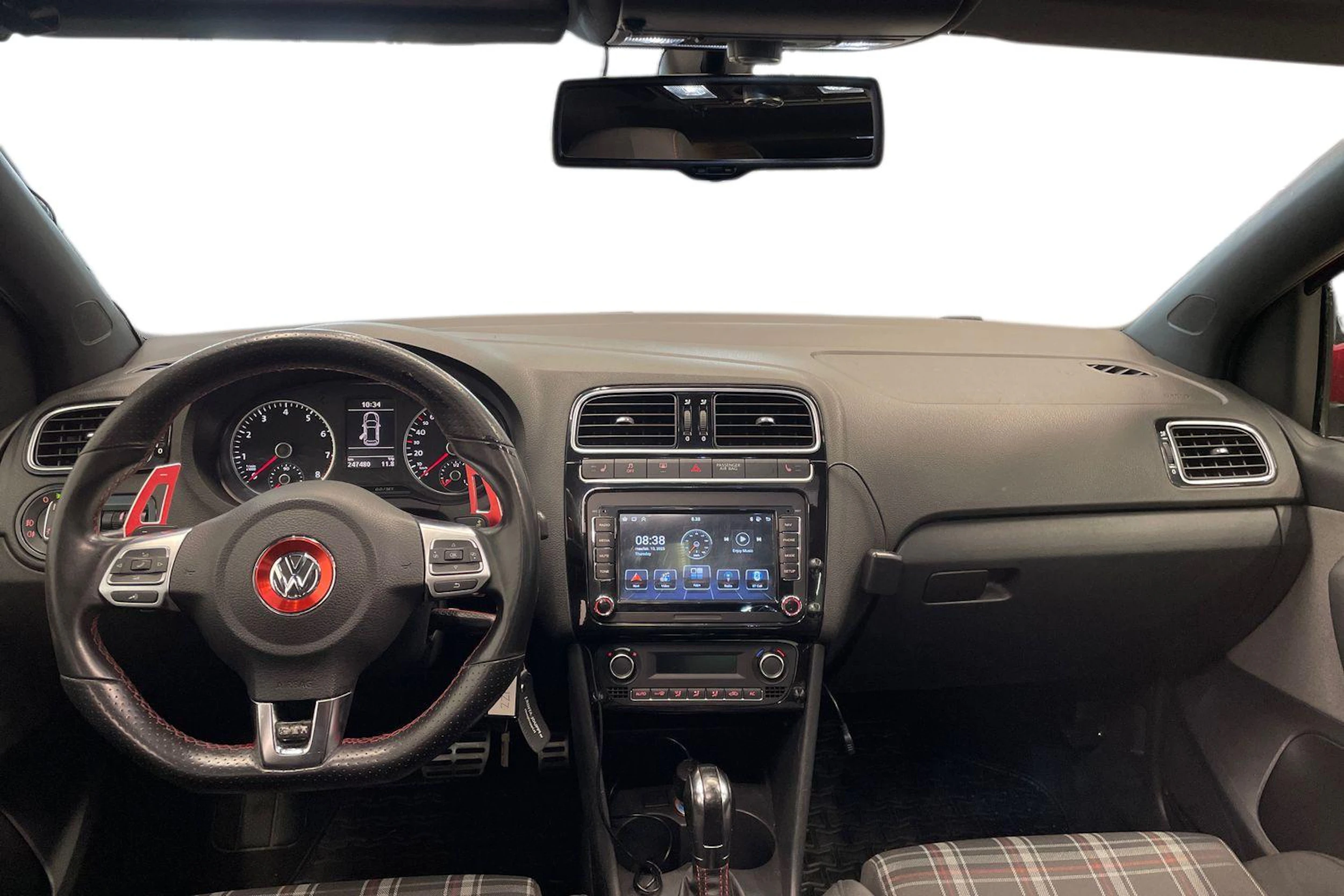 Punainen Volkswagen POLO 2012 kuva 7.