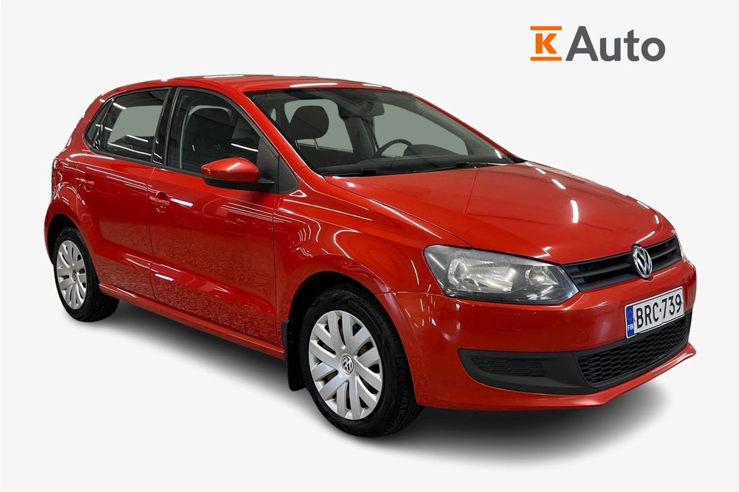 Oranssi Volkswagen POLO 2013 kuva 1.