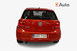 Oranssi Volkswagen POLO 2013 kuva 3.