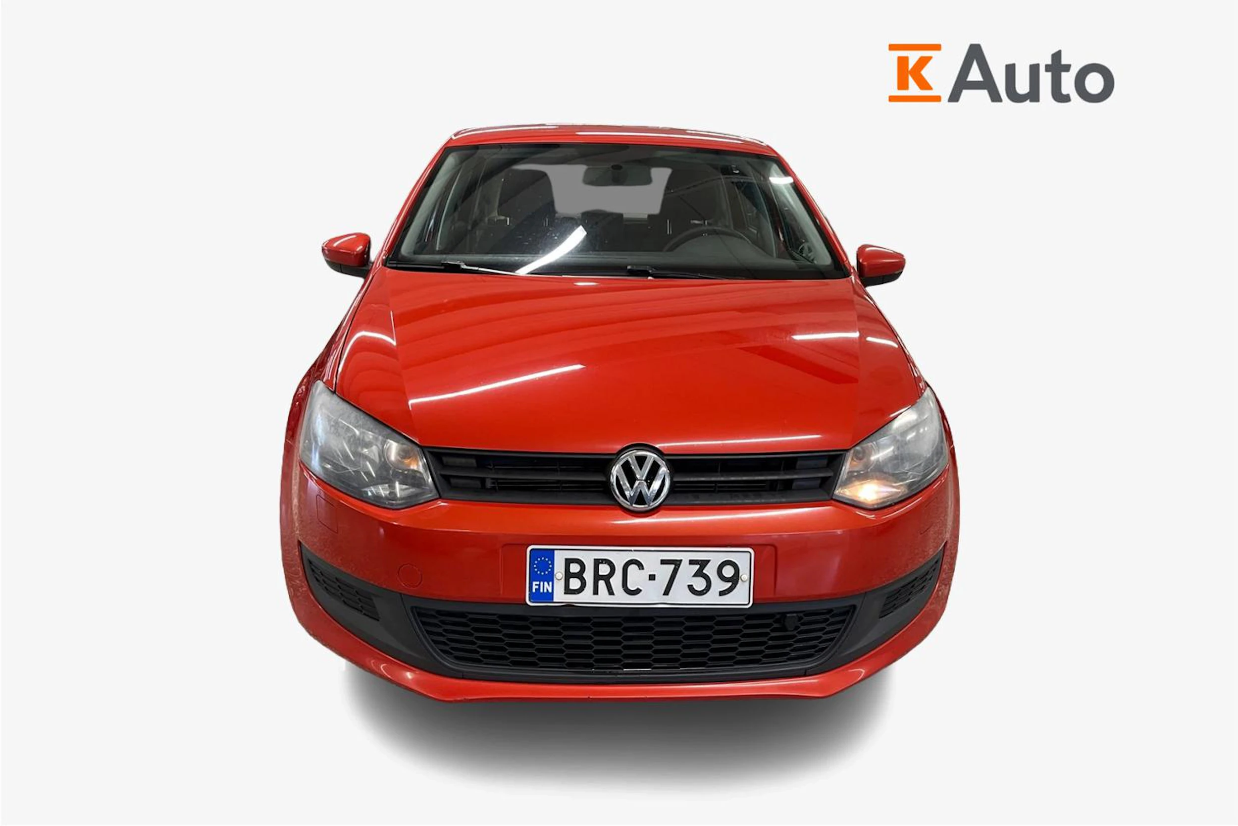 Oranssi Volkswagen POLO 2013 kuva 4.