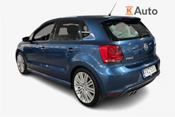 Sininen Volkswagen POLO 2013 kuva 2.