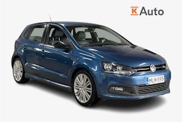 Sininen Volkswagen POLO 2013 kuva 1.