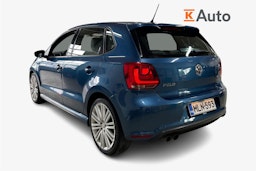 Sininen Volkswagen POLO 2013 kuva 2.