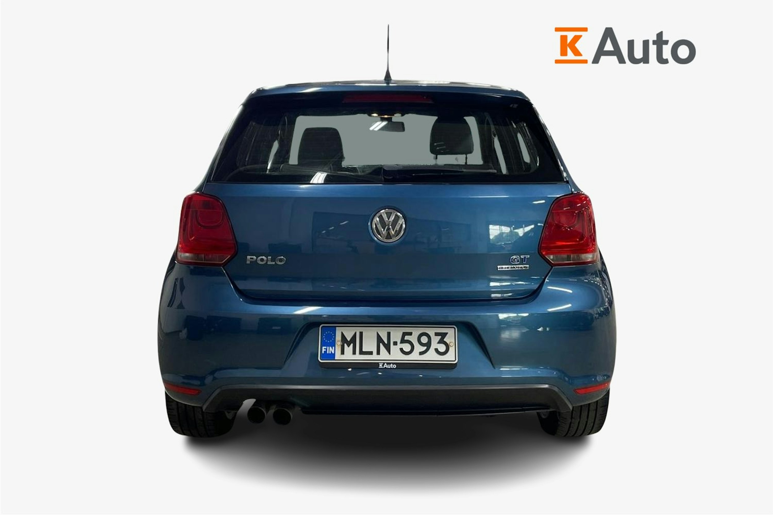 Sininen Volkswagen POLO 2013 kuva 3.