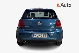 Sininen Volkswagen POLO 2013 kuva 3.