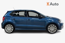 Sininen Volkswagen POLO 2013 kuva 6.