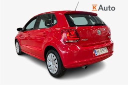 punainen Volkswagen Polo 2013 kuva 2.