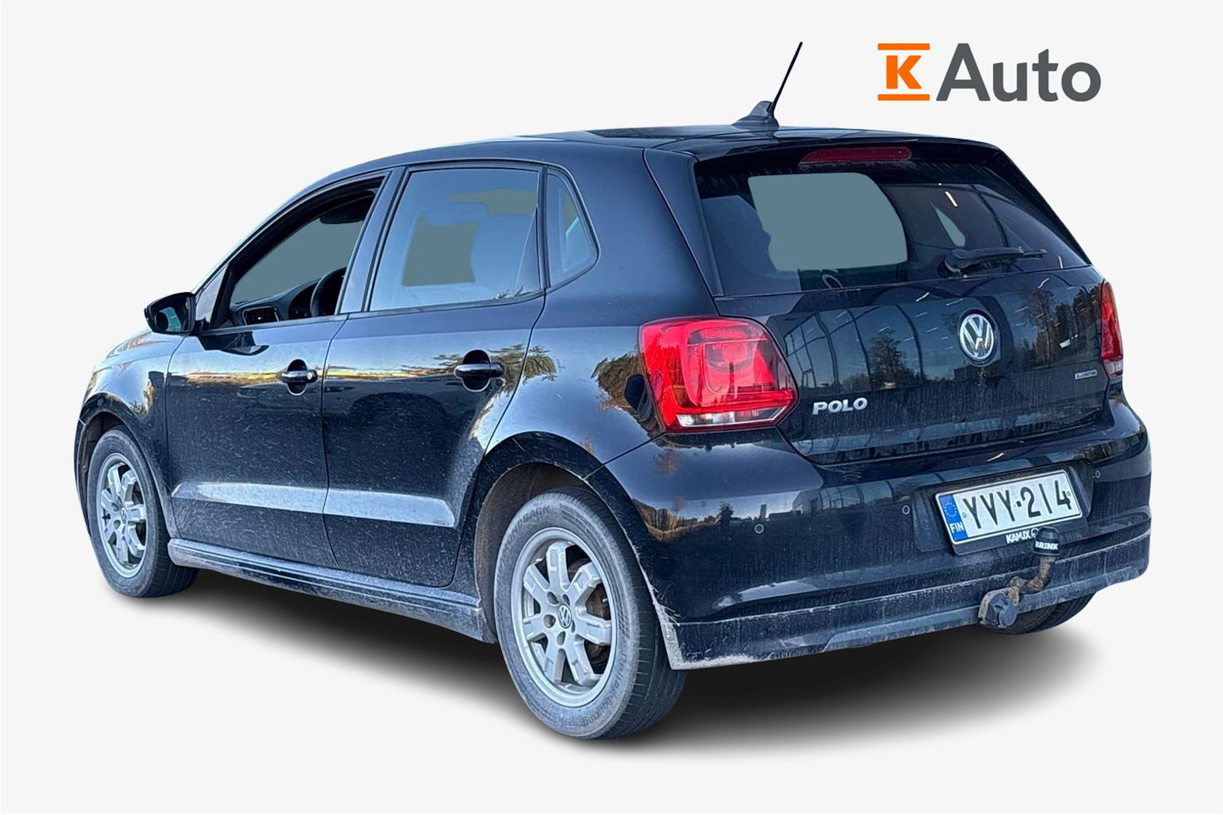 musta Volkswagen Polo 2013 kuva 2.