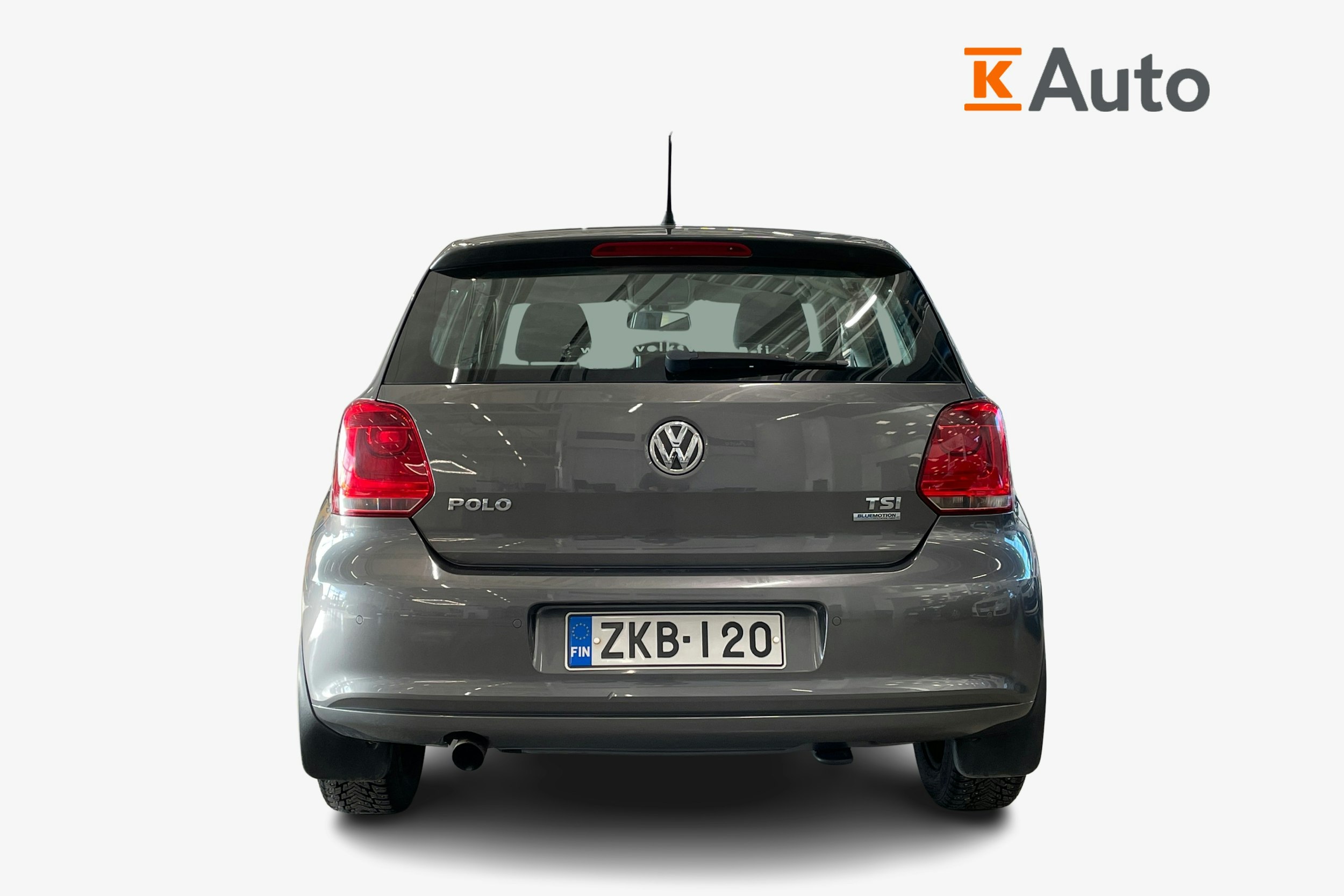 met. harmaa Volkswagen Polo 2013 kuva 3.