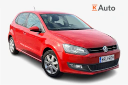 oranssi Volkswagen Polo 2014 kuva 1.