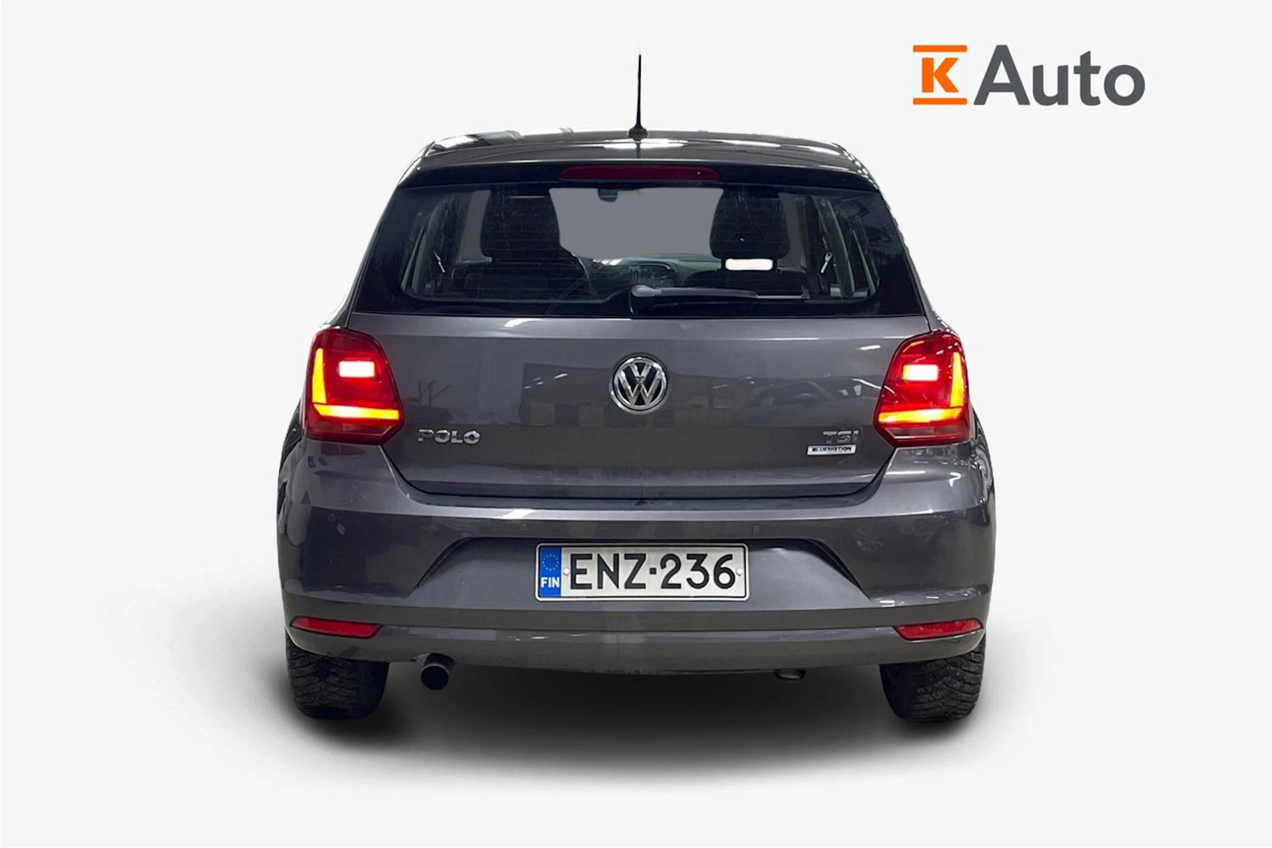 harmaa Volkswagen Polo 2014 kuva 3.
