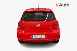 punainen Volkswagen Polo 2014 kuva 4.