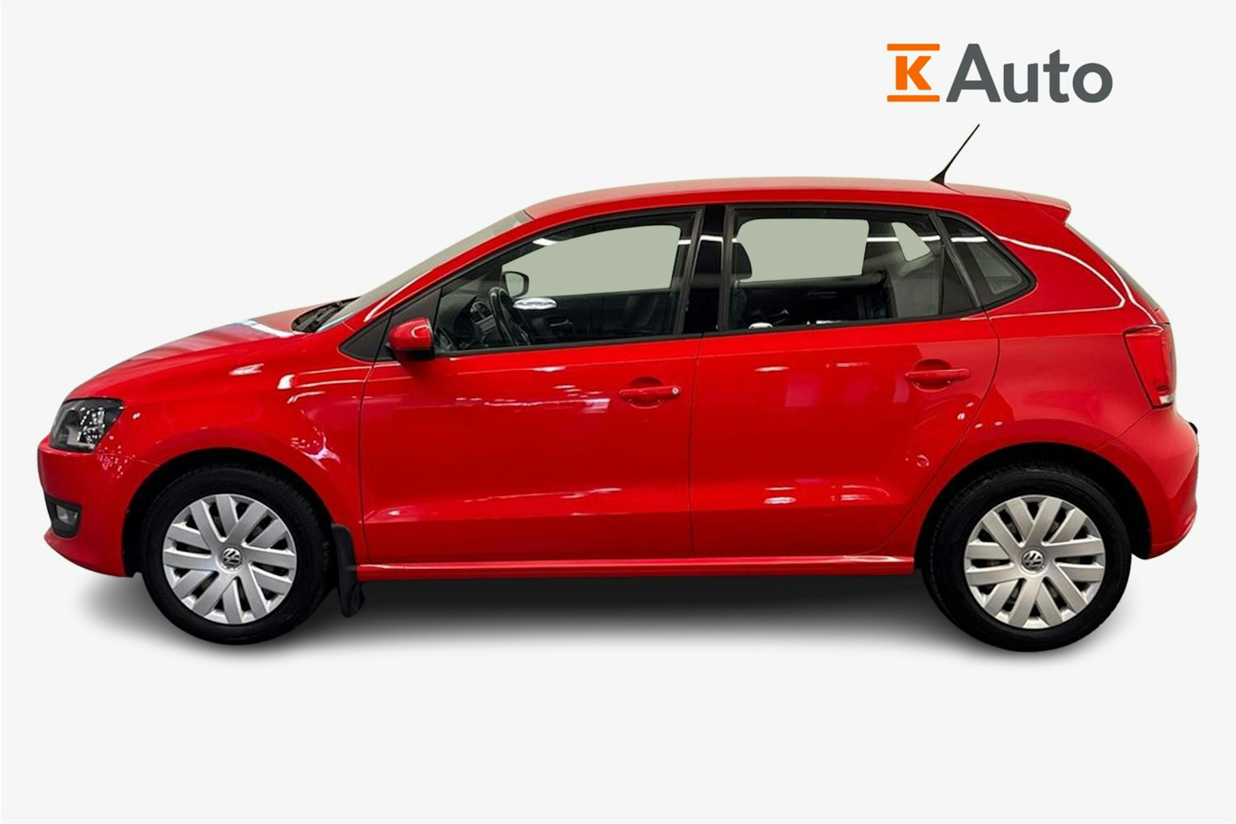 punainen Volkswagen Polo 2014 kuva 6.