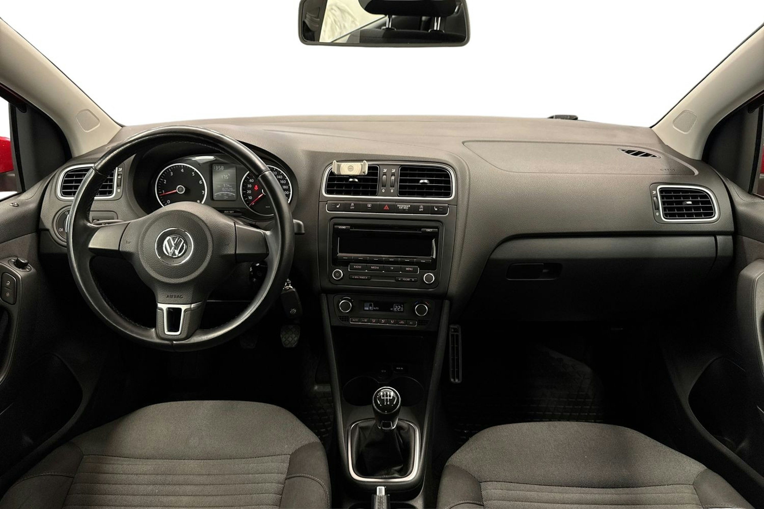 punainen Volkswagen Polo 2014 kuva 8.