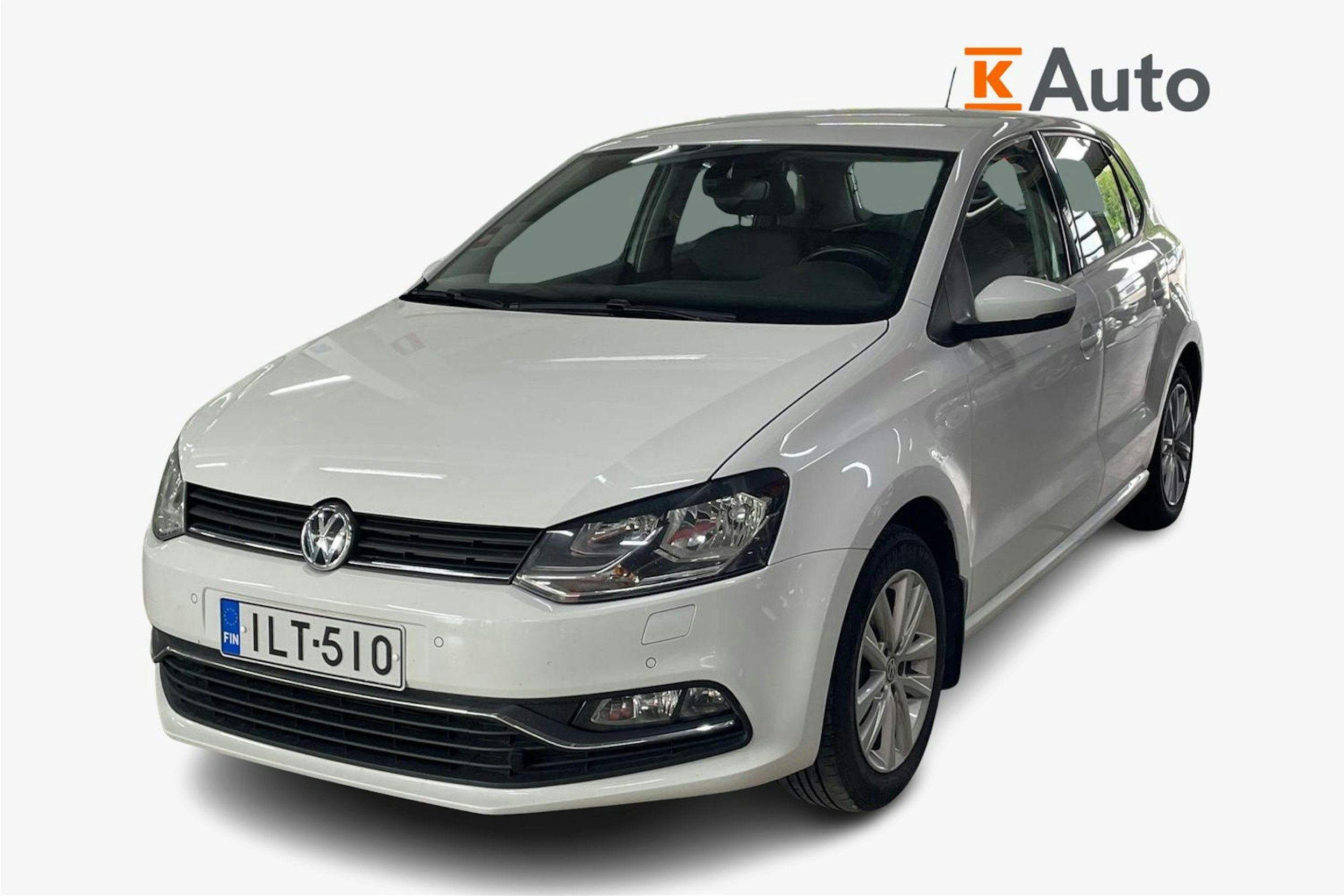 valkoinen Volkswagen Polo 2014 kuva 1.