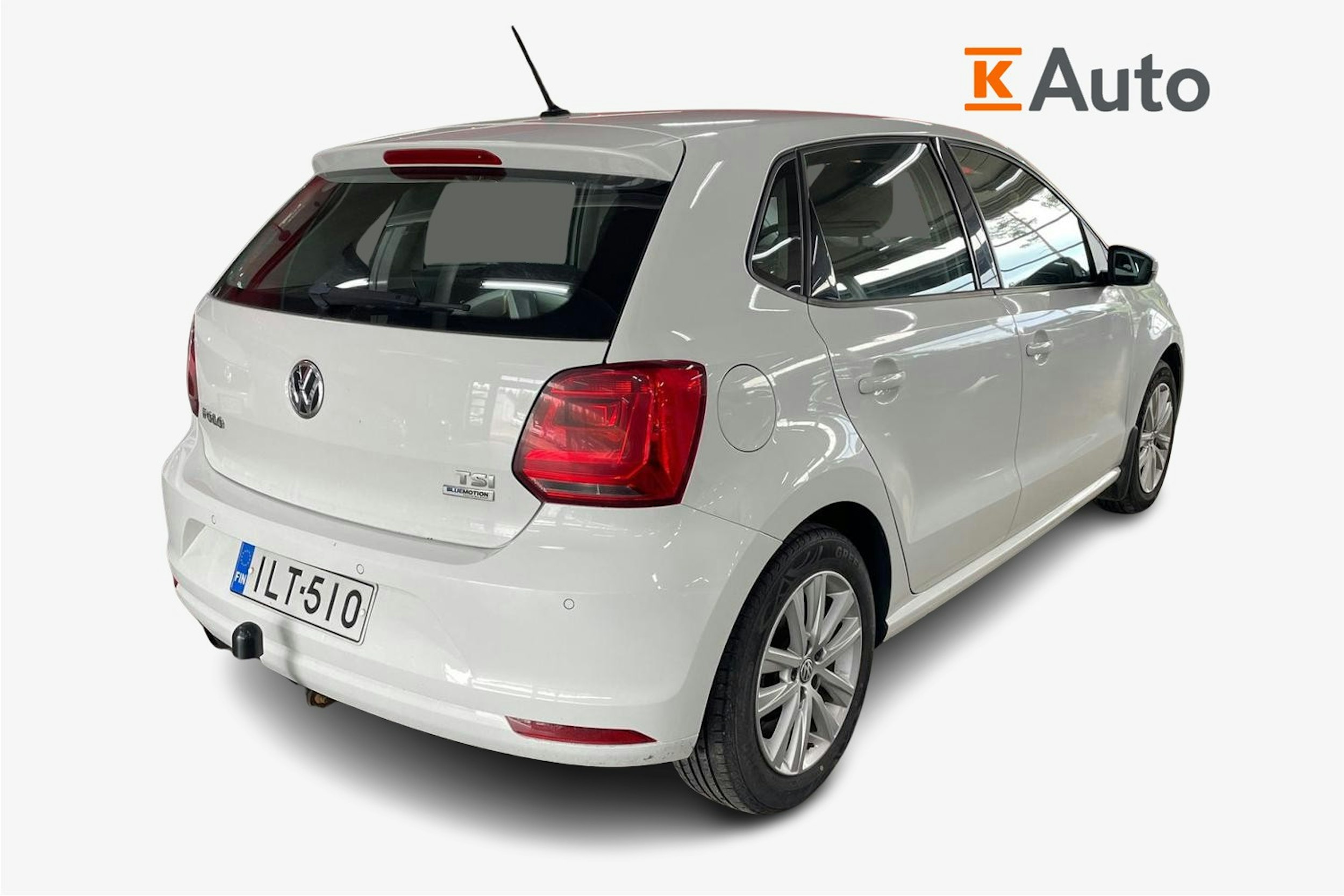 valkoinen Volkswagen Polo 2014 kuva 2.