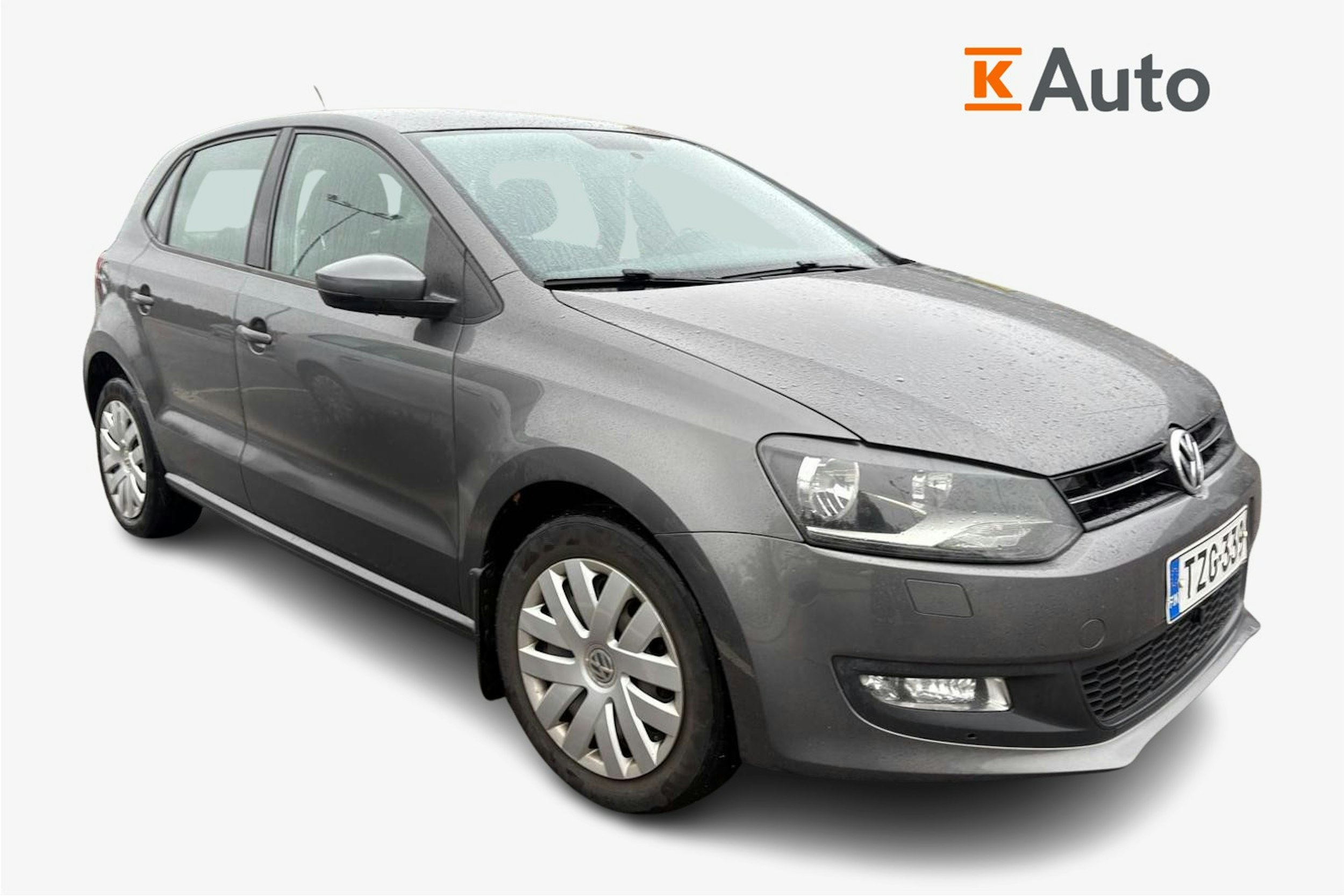 harmaa Volkswagen Polo 2014 kuva 1.