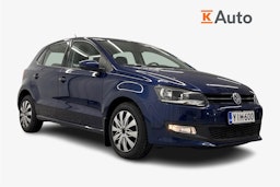 sininen Volkswagen Polo 2014 kuva 1.