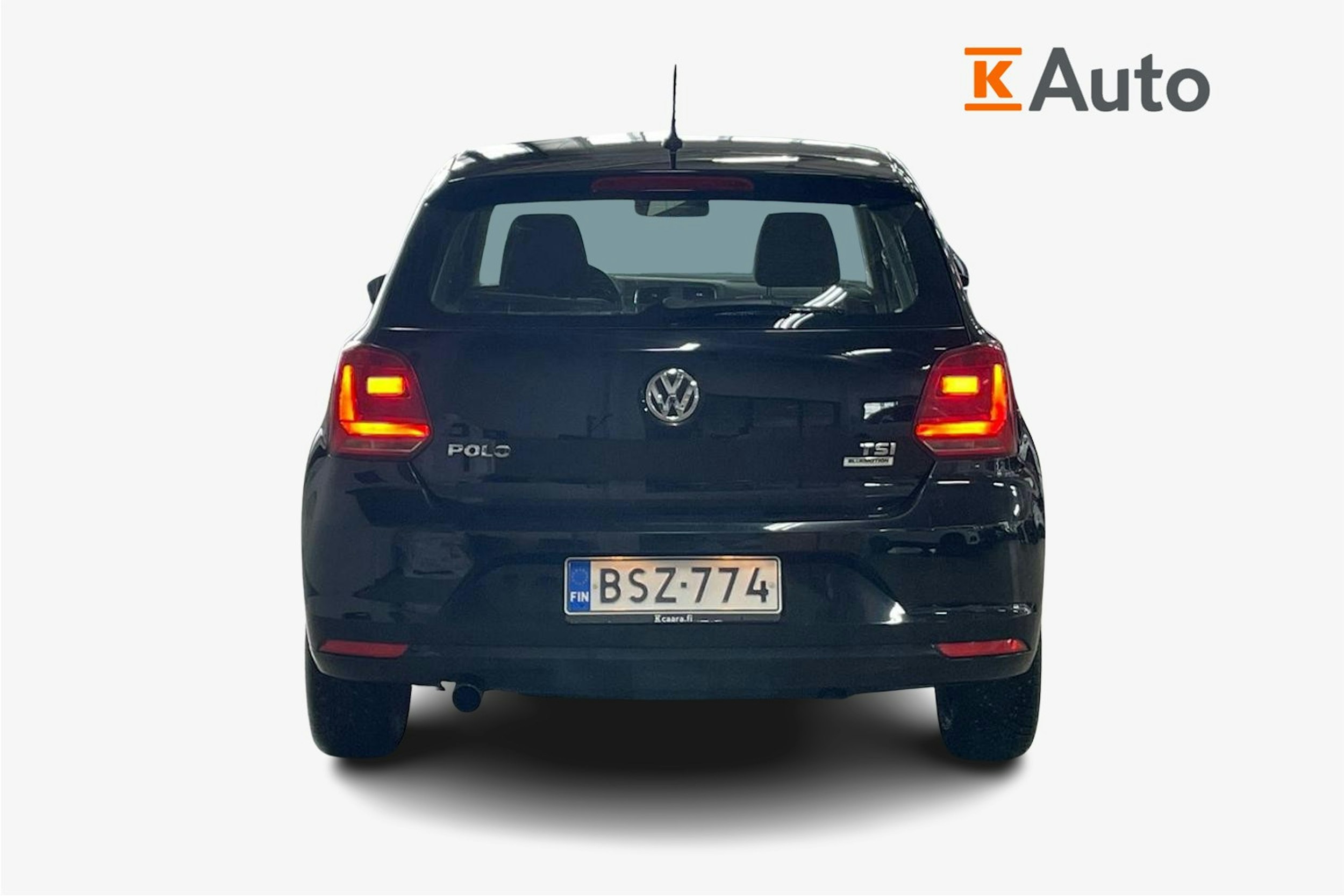 musta Volkswagen Polo 2015 kuva 3.