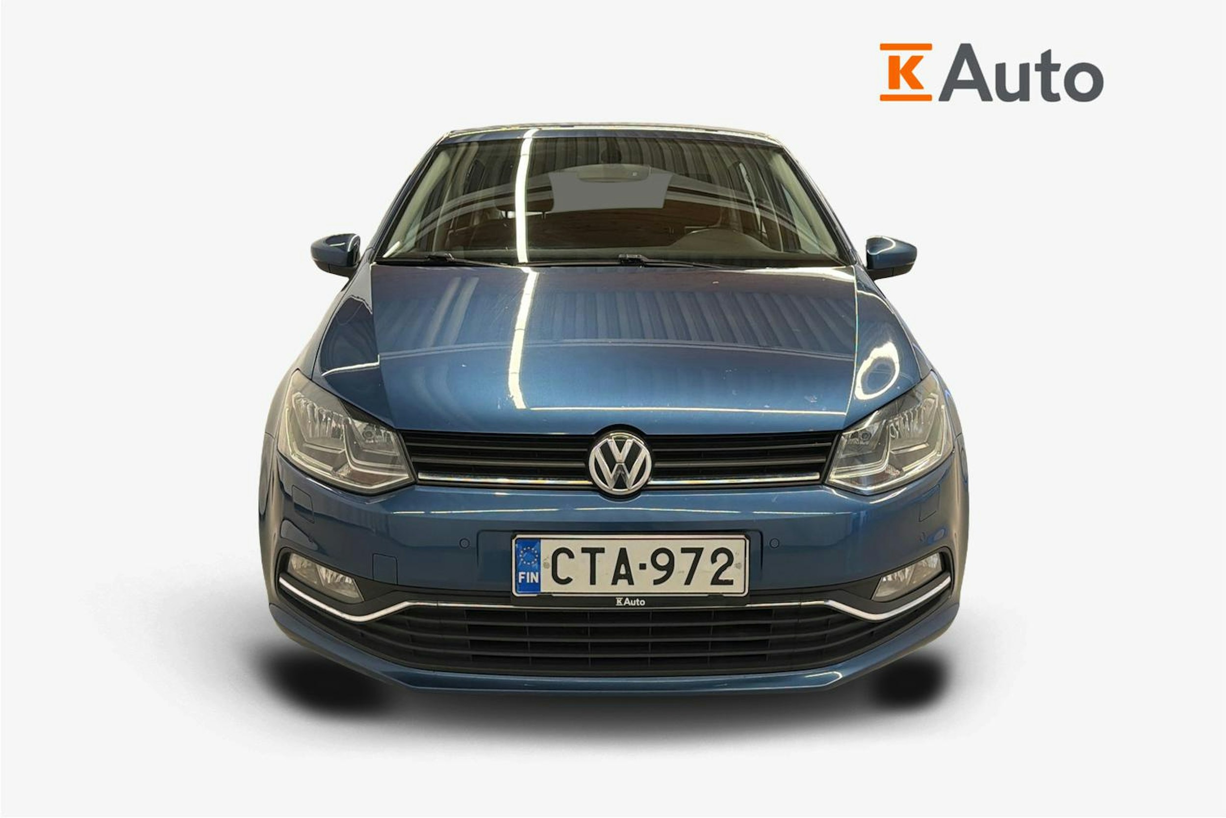 sininen Volkswagen Polo 2015 kuva 4.
