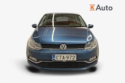 sininen Volkswagen Polo 2015 kuva 4.