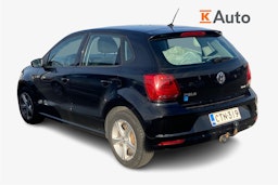 musta Volkswagen Polo 2015 kuva 2.
