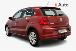 Punainen Volkswagen POLO 2015 kuva 3.