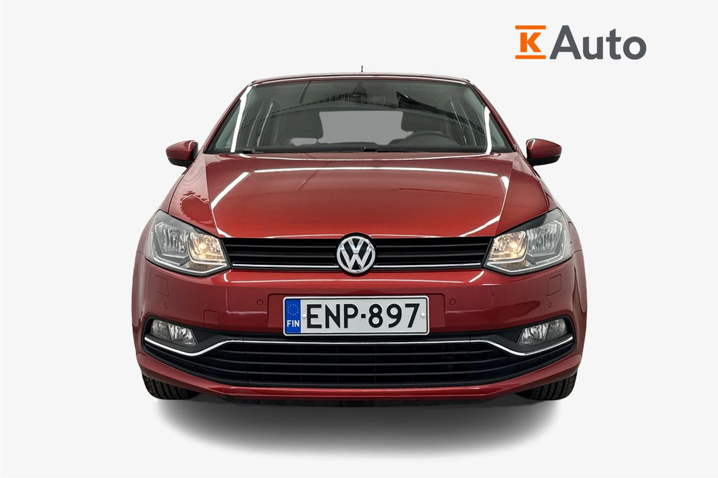 Punainen Volkswagen POLO 2015 kuva 5.