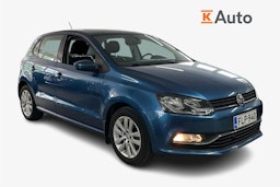 Sininen Volkswagen POLO 2015 kuva 1.