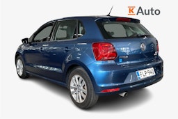 Sininen Volkswagen POLO 2015 kuva 2.