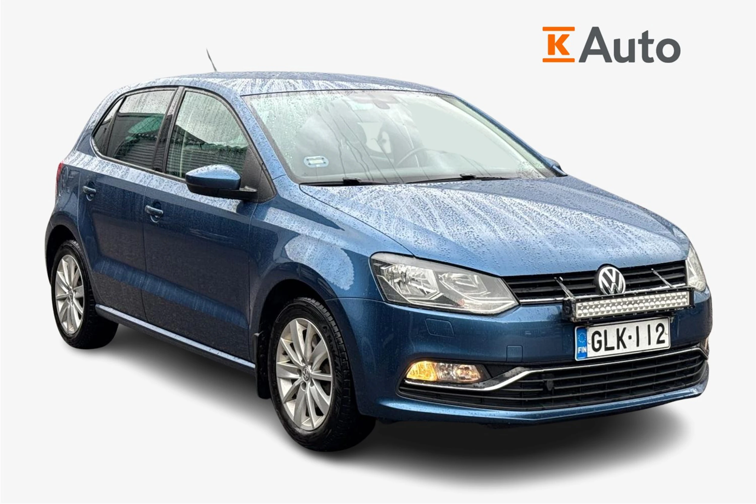 sininen Volkswagen Polo 2015 kuva 1.