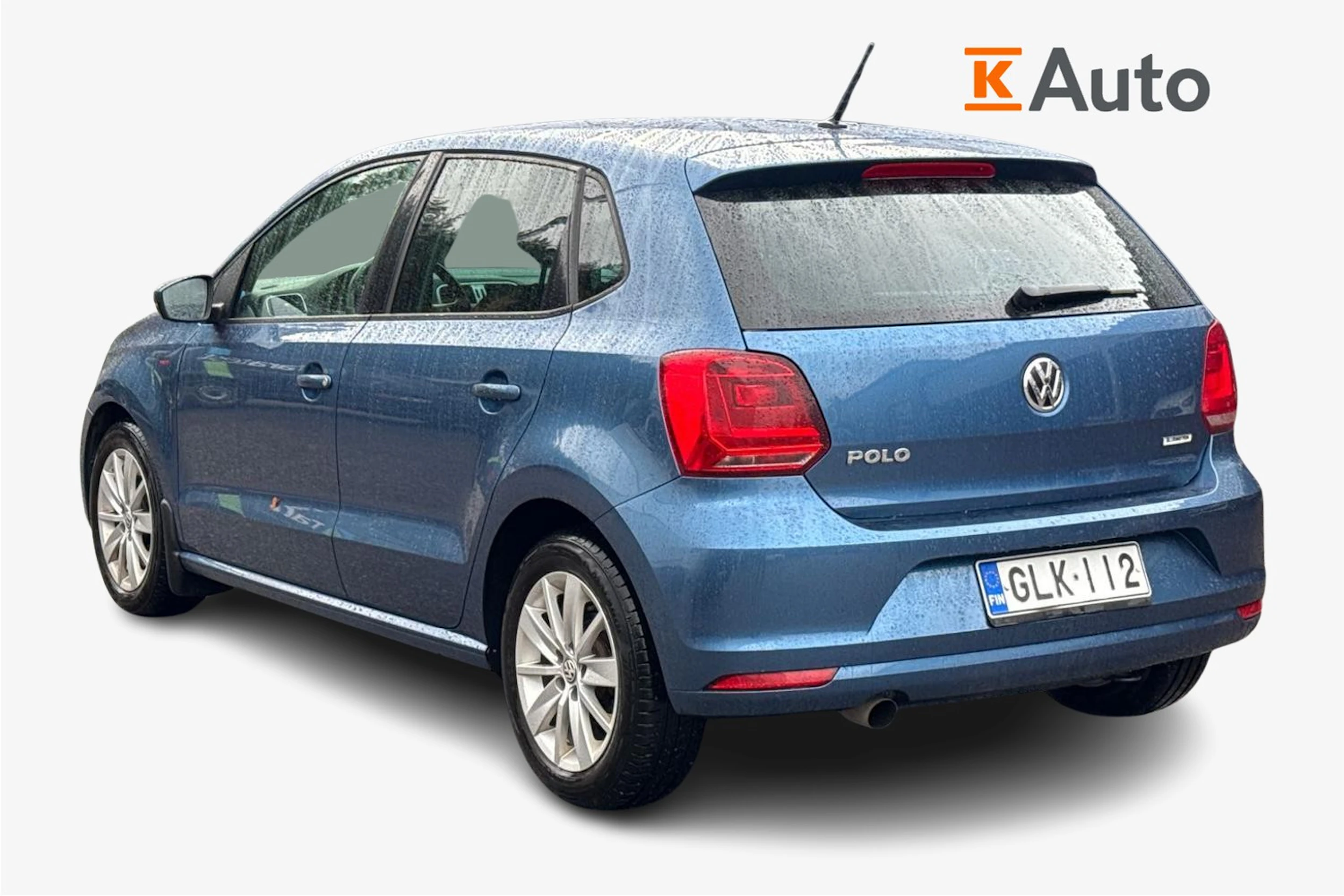 sininen Volkswagen Polo 2015 kuva 2.