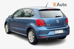 sininen Volkswagen Polo 2015 kuva 2.