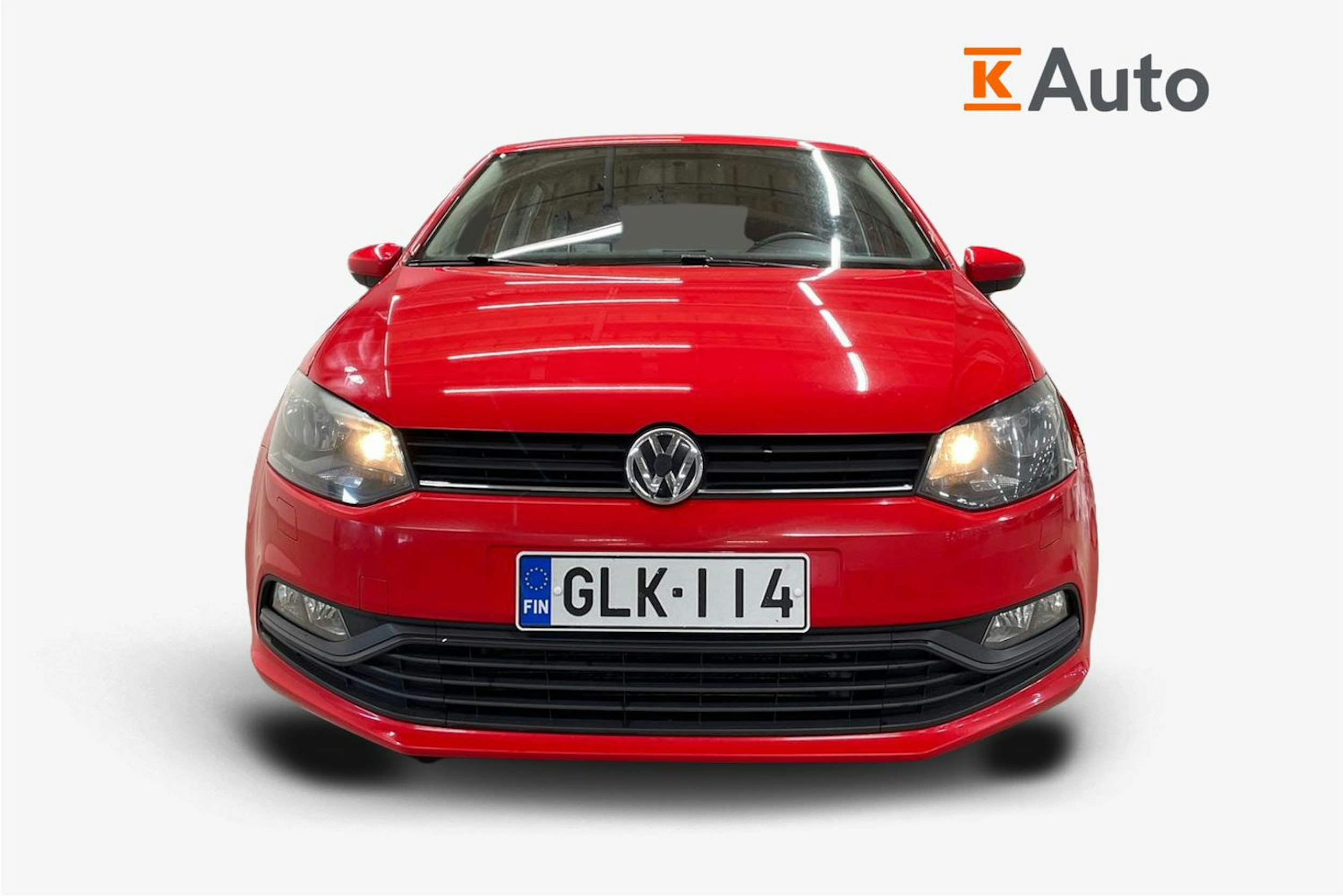 Punainen Volkswagen POLO 2015 kuva 5.