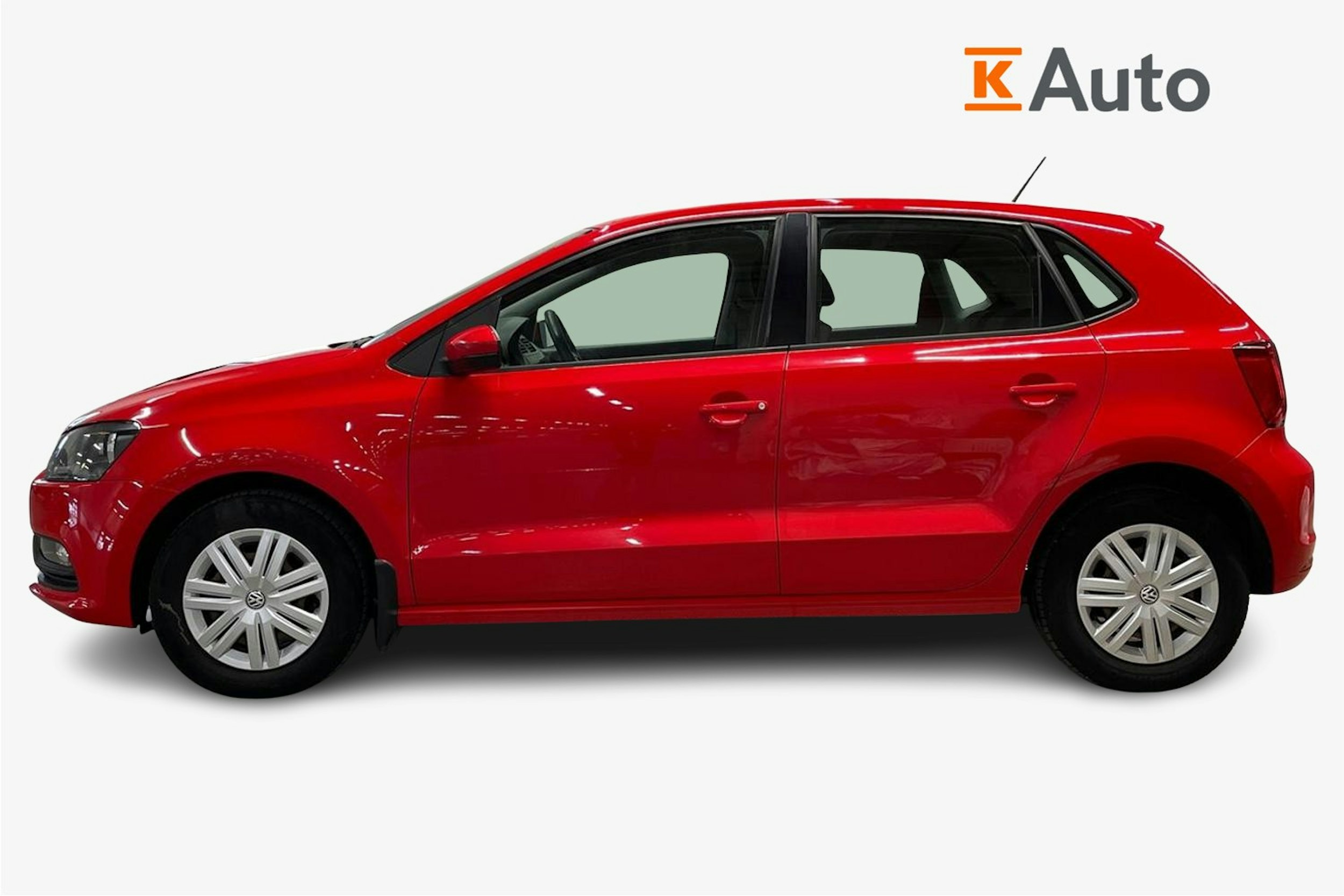 Punainen Volkswagen POLO 2015 kuva 6.