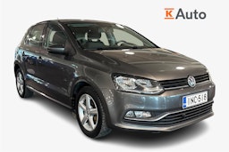 harmaa Volkswagen Polo 2015 kuva 1.