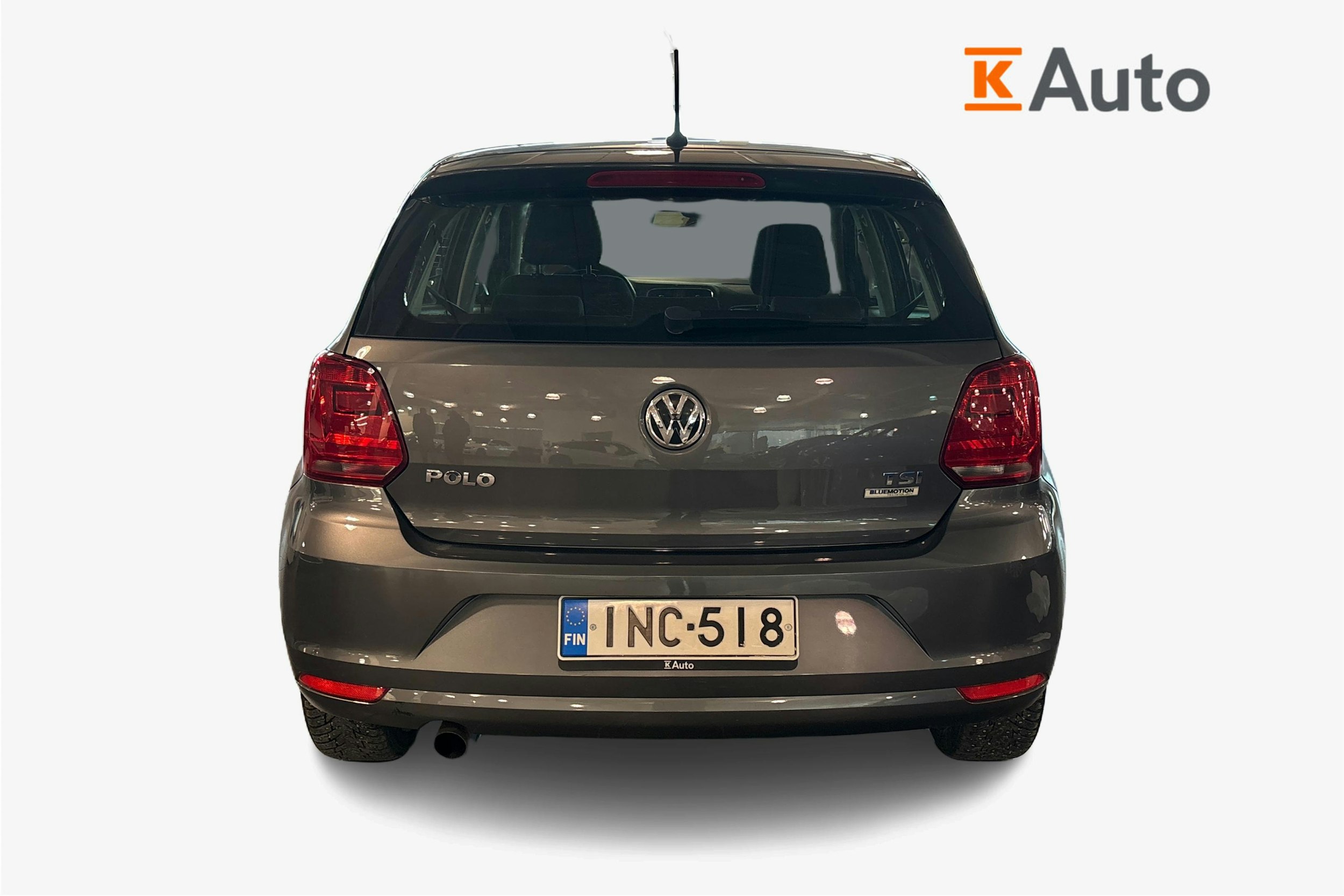 harmaa Volkswagen Polo 2015 kuva 3.
