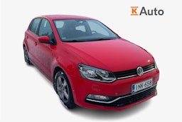 Punainen Volkswagen POLO 2015 kuva 1.