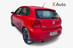 Punainen Volkswagen POLO 2015 kuva 2.