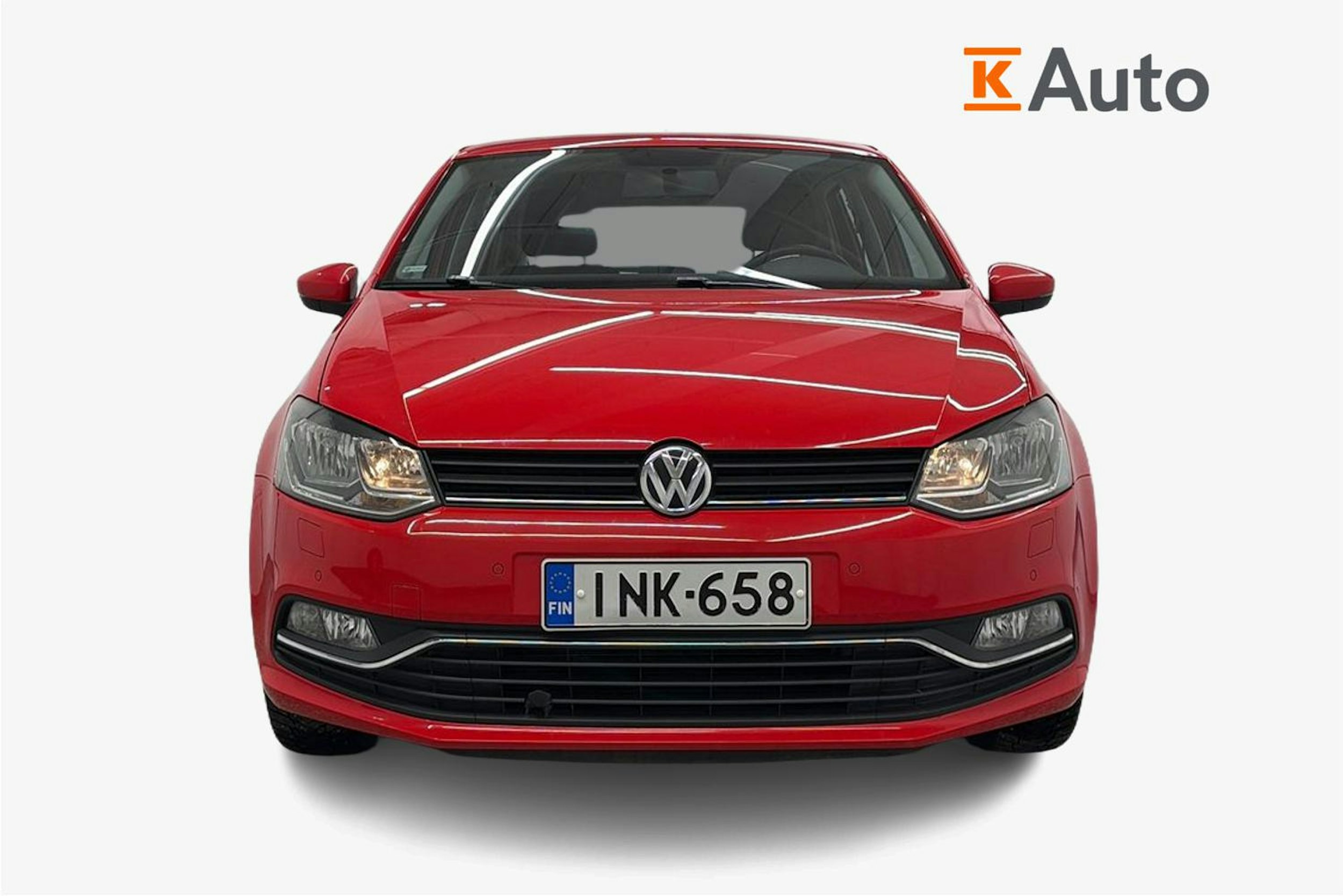 Punainen Volkswagen POLO 2015 kuva 5.